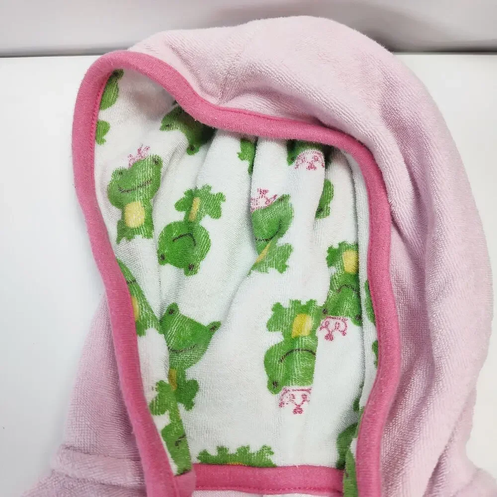 Baby Hooded Bath Robe Bundle 0–9M Duck & Frog Luvable Friends Carter’s